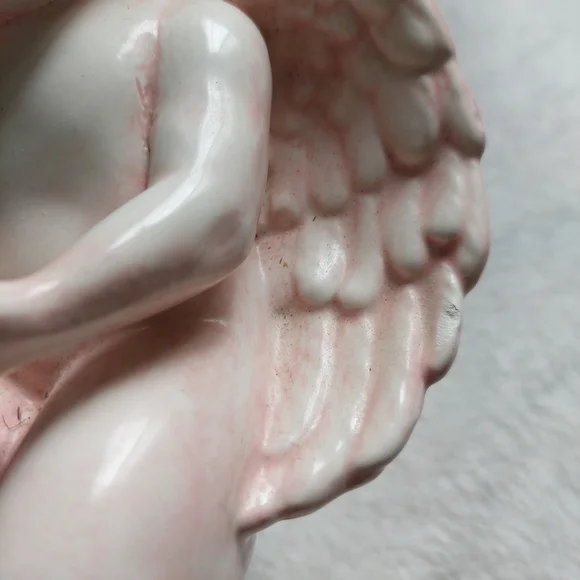 Pastel Pink Angel/Cherub Figurine - Picture 6 of 9